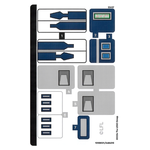 Sticker Sheet for Set 75379-1 (10108321)