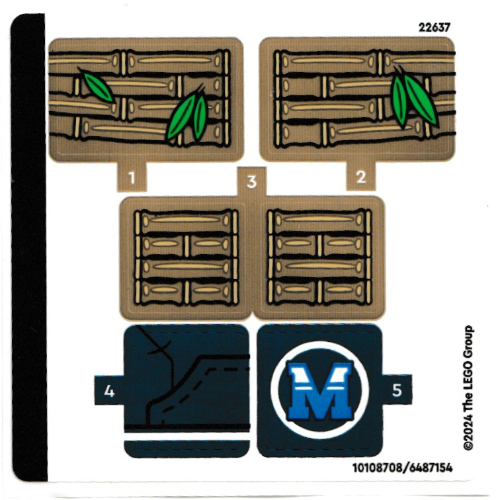 Sticker Sheet for Set 71480-1 (10108708)