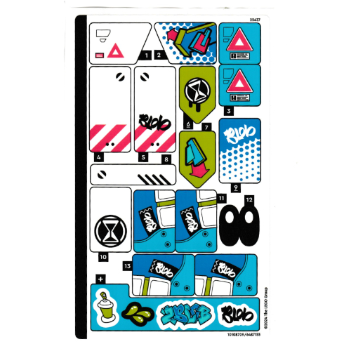 Sticker Sheet for Set 71485-1 (10108709)