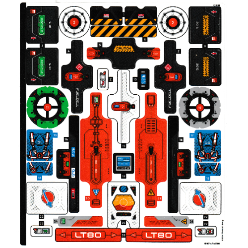 Sticker Sheet for Set 42180-1 (10108714)