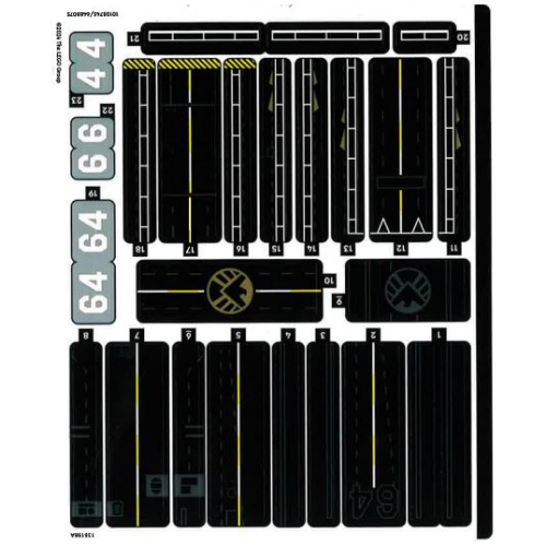 Sticker Sheet for Set 76295-1 (10108745)