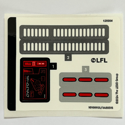 Sticker Sheet for Set 75386-1 (10108905)
