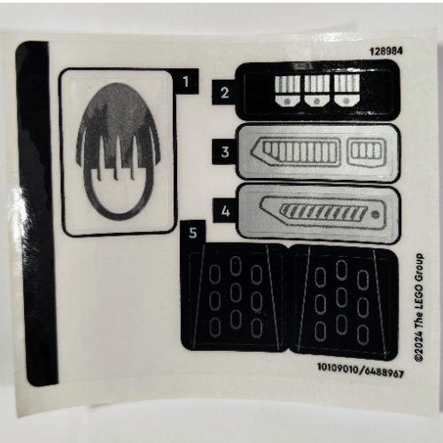 Sticker Sheet for Set 76273-1 (10109010)
