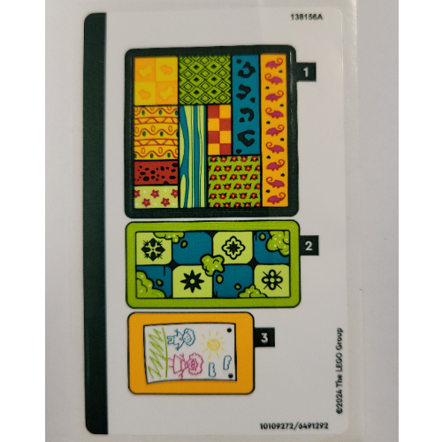 Sticker Sheet for Set 43251-1 (10109272)