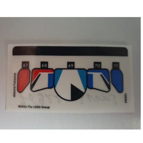 Sticker Sheet 3 for Set 76922-1 (10109324)
