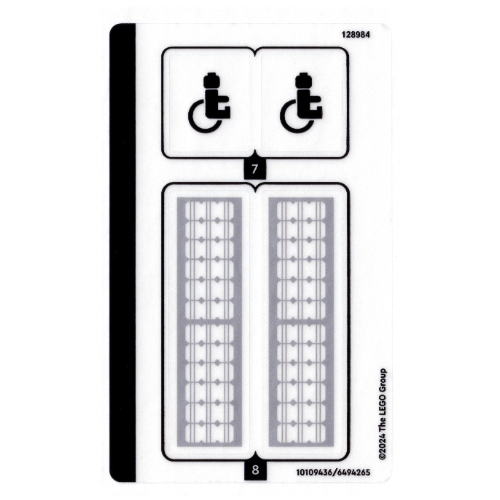 Sticker Sheet 2 for Set 60423-1 (10109436)