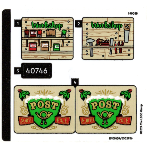 Sticker Sheet for Set 40746-1 (10109658)