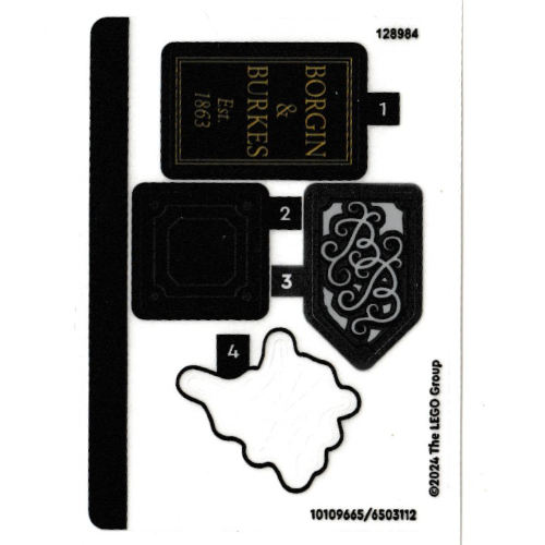 Sticker Sheet for Set 40695-1 (10109665)