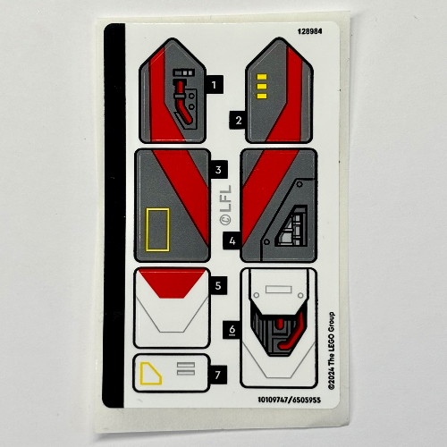 Sticker Sheet for Set 75388-1 (10109747)