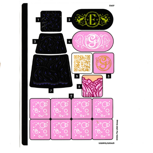 Sticker Sheet for Set 75862-1 (10109915)