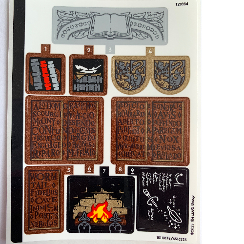 Sticker Sheet for Set 76442-1 (10110178)