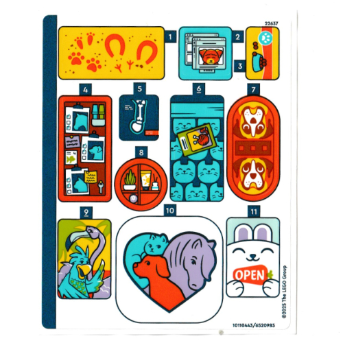 Sticker Sheet for Set 42651-1 (10110443)