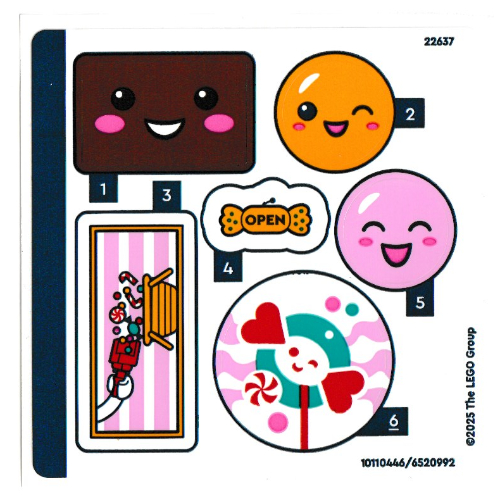 Sticker Sheet for Set 42649-1 (10110446)
