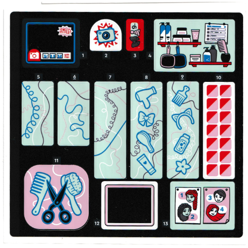 Sticker Sheet for Set 42662-1 (10110448)