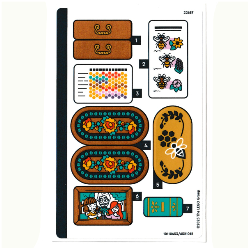 Sticker Sheet 1 for Set 42669-1 (10110453)