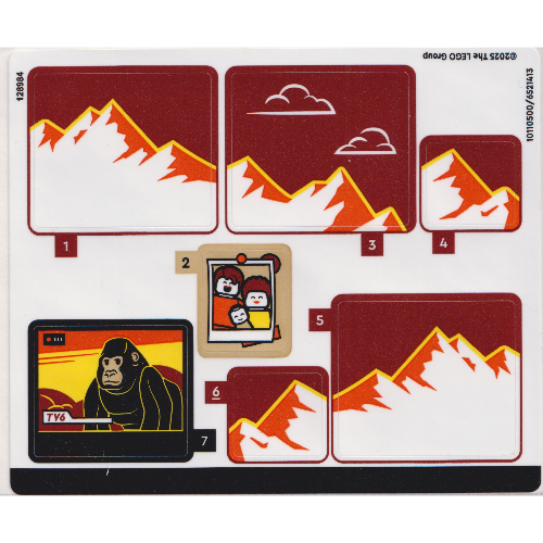 Sticker Sheet for Set 60454-1 (10110500)