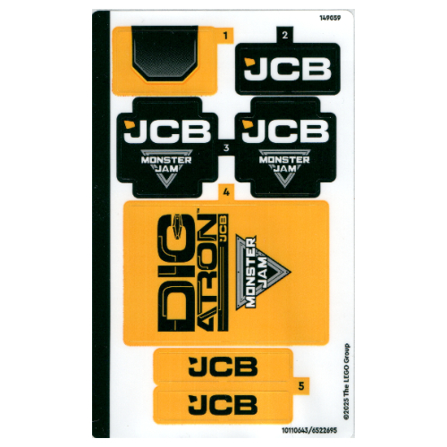 Sticker Sheet for Set 42199-1 (10110643)