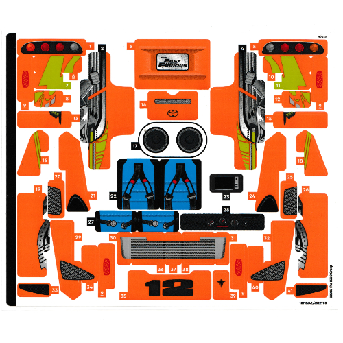 Sticker Sheet for Set 42204-1 (10110648)