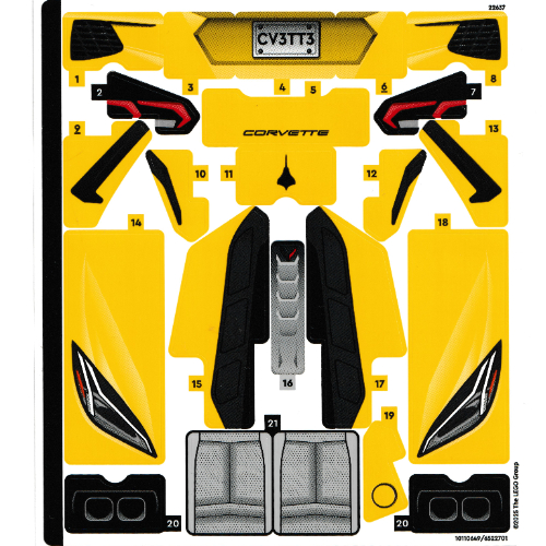 Sticker Sheet for Set 42205-1 (10110649)
