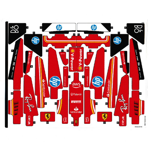 Sticker Sheet 1 for Set 42207-1 (10110651)