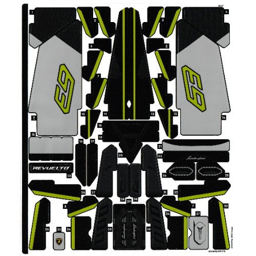 Sticker Sheet 1 for Set 42214-1 (10110658)