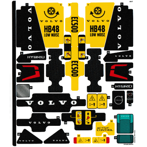 Sticker Sheet for Set 42215-1 (10110659)