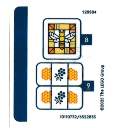 Sticker Sheet 2 for Set 42669-1 (10110732)