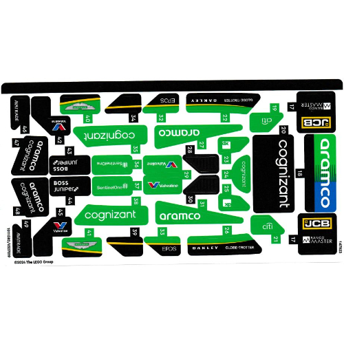 Sticker Sheet 2 for Set 76925-1 (10111382)