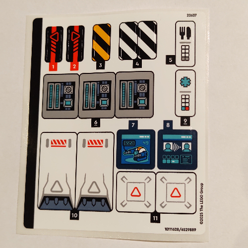 Sticker Sheet for Set 60446-1 (10111628)