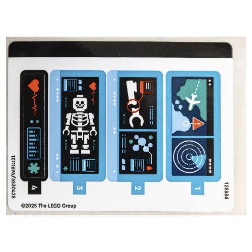 Sticker Sheet for Set 60465-1 (10111696)