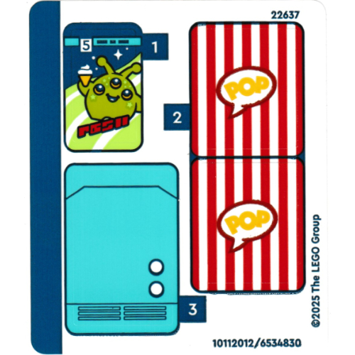 Sticker Sheet for Set 42642-1 (10112012)