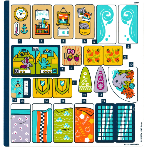 Sticker Sheet for Set 42664-1 (10112013)