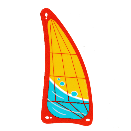Foil Sheet for Set 42664-1 - Small Sail (10112445a)