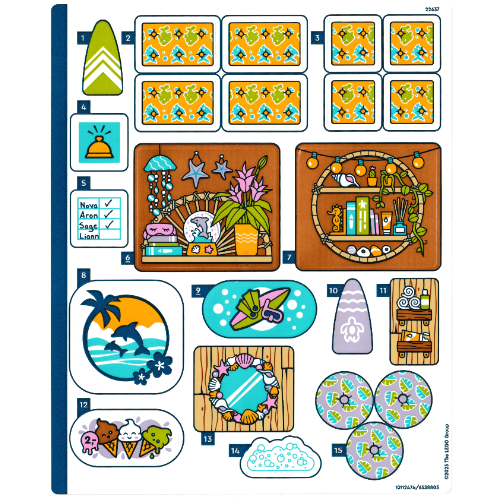 Sticker Sheet for Set 42673-1 (10112474)