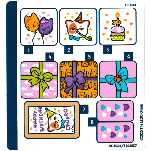 Sticker Sheet for Set 42666-1 (10113040)