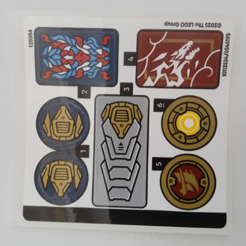 Sticker Sheet for Set 71843-1 (10113524)
