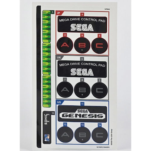 Sticker Sheet for Set 40769-1 (10113599)