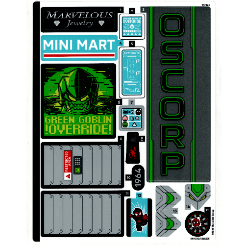 Sticker Sheet for Set 76324-1 (10114210)