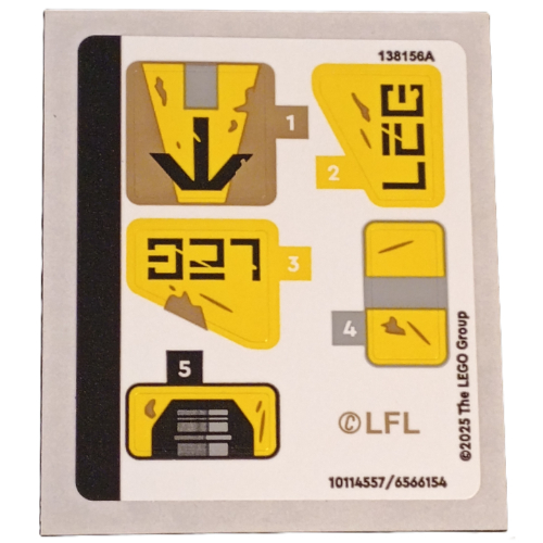 Sticker Sheet for Set 75431-1 (10114557)