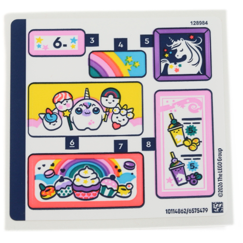 Sticker Sheet 2 for Set 42684-1 (10114862)