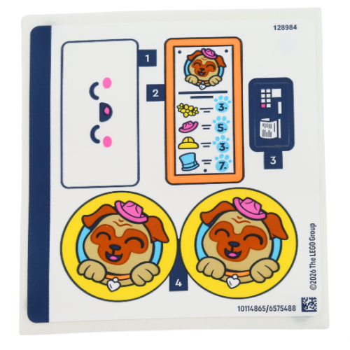 Sticker Sheet for Set 42678-1 (10114865)