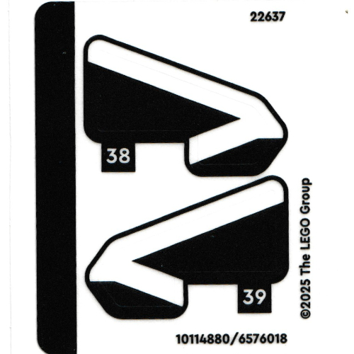 Sticker Sheet 2 for Set 42214-1 (10114880)