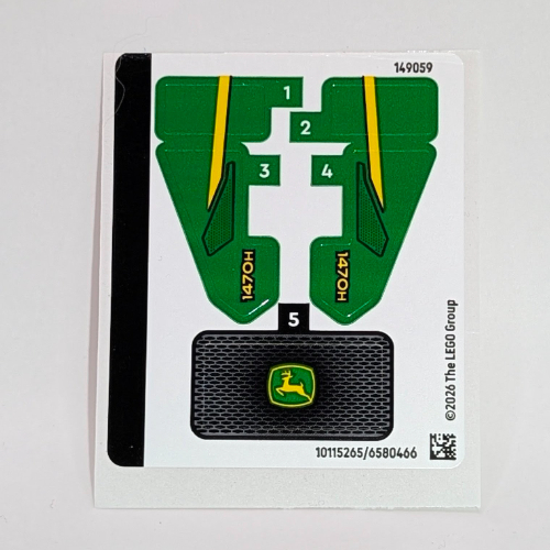 Sticker Sheet for Set 42218-1 (10115265)