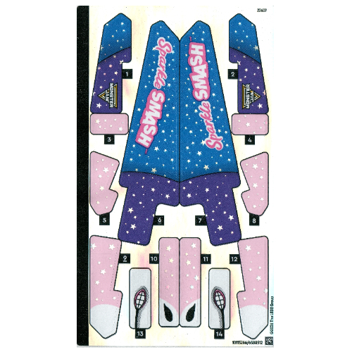 Sticker Sheet for Set 42220-1 (10115266)