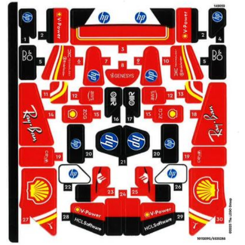 Sticker Sheet for Set 77242-1 (10115308)