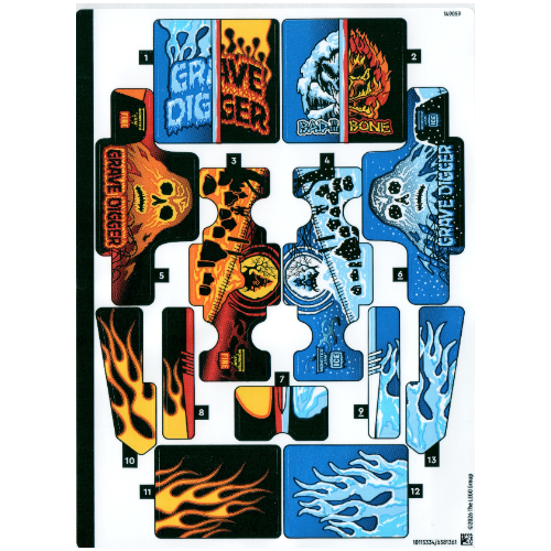 Sticker Sheet for Set 42219-1 (10115334)
