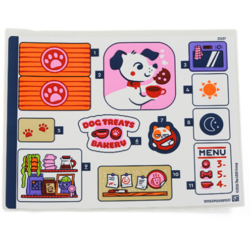 Sticker Sheet for Set 42677-1 (10115399)