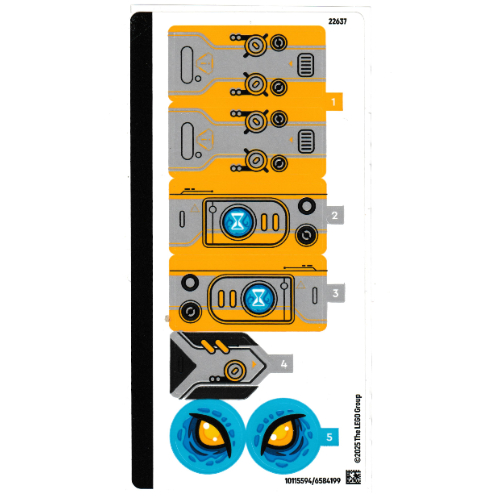 Sticker Sheet for Set 71512-1 (10115594)