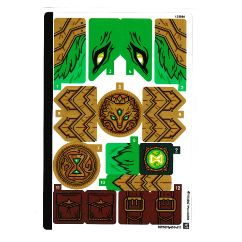 Sticker Sheet for Set 71508-1 (10115595)