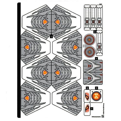 Sticker Sheet for Set 71514-1 (10115628)